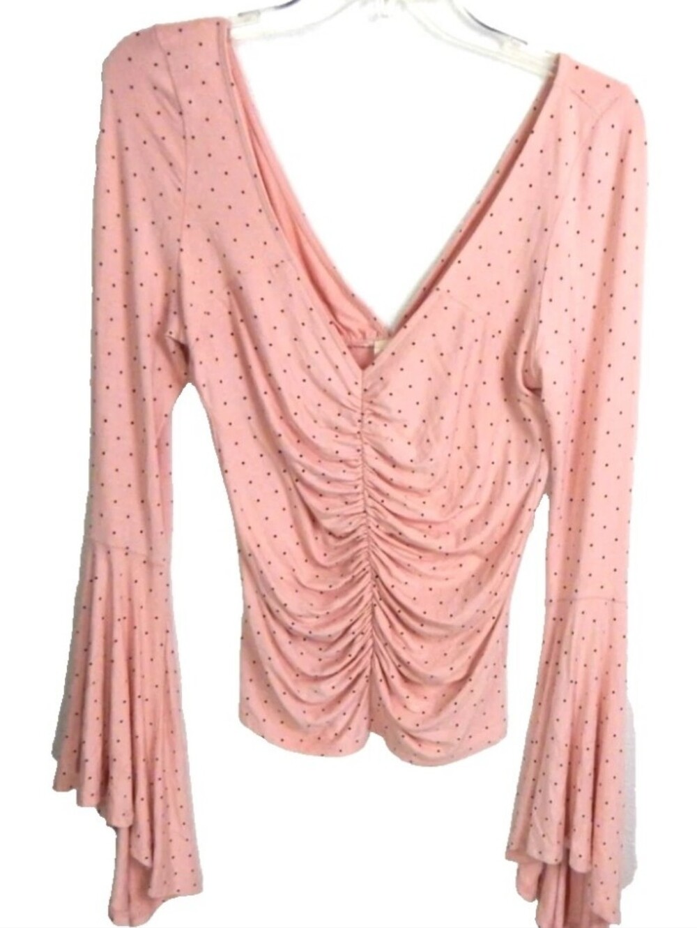 We The Free What a Babe Bell Sleeve Top - Picture 2 of 4